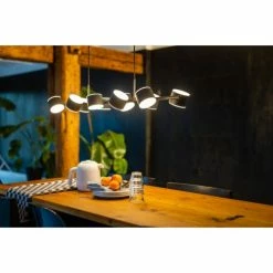 Nouvelles versions -Luminaires Soldes 2022 suspension design en metal noir 134 5 cm 1