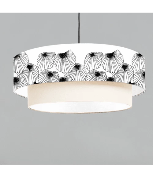 Abat-jours Suspensions Suspension Double Coquillage T 65 X H 30 6 Abat-jours Suspensions Suspension Double Coquillage T 65 X H 30 – Image 4