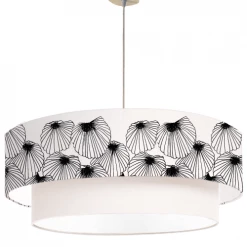 Abat-jours Suspensions Suspension Double Coquillage T 65 X H 30