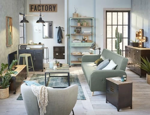 Maisons Du Monde Suspensions Suspension Double En Métal Noir Et Manguier 8 Maisons Du Monde Suspensions Suspension Double En Métal Noir Et Manguier – Image 6