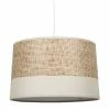 Decoratie Suspensions Suspension Effet Naturel Beige D35cm