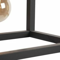 QAZQA Suspensions Suspension En Aluminium Noir -Luminaires Soldes 2022 suspension en aluminium noir 11