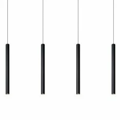 Lucide Suspensions Suspension En Aluminium Noir -Luminaires Soldes 2022 suspension en aluminium noir 7