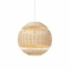 QAZQA Suspensions Suspension En Bamboo Marron -Luminaires Soldes 2022 suspension en bamboo marron