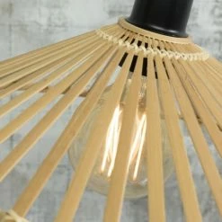 Good & Mojo Suspensions Suspension En Bambou Asymétrique D40 -Luminaires Soldes 2022 suspension en bambou asymetrique d40 1
