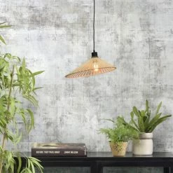Good & Mojo Suspensions Suspension En Bambou Asymétrique D40 -Luminaires Soldes 2022 suspension en bambou asymetrique d40 2