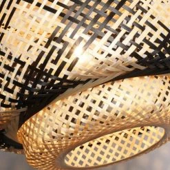 Lussiol Lighting Suspensions Suspension En Bambou Noir D. 40 Cm -Luminaires Soldes 2022 suspension en bambou noir d 40 cm 3