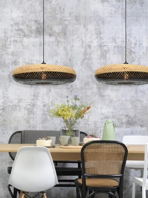 Good & Mojo Suspensions Suspension En Bambou Noir H17cm 4 Good & Mojo Suspensions Suspension En Bambou Noir H17cm – Image 2