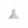 Lussiol Lighting Suspensions Suspension En Béton Blanc D. 30 Cm