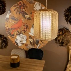 Now’s Home Suspensions Suspension En Bois Et Crochet -Luminaires Soldes 2022 suspension en bois et crochet 2