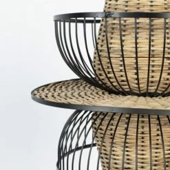 Drawer Suspensions Suspension En Cannage D40x35cm Naturel -Luminaires Soldes 2022 suspension en cannage d40x35cm naturel 5