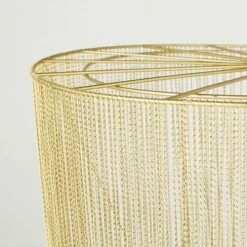 Nouvelles versions -Luminaires Soldes 2022 suspension en chaines de metal dore h110 1000 15 31 226761 4