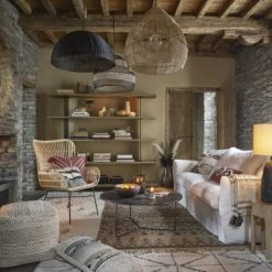 Maisons Du Monde Suspensions Suspension En Chanvre Tressé -Luminaires Soldes 2022 suspension en chanvre tresse 1000 0 23 210681 4