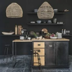 Maisons Du Monde Suspensions Suspension En Chanvre Tressé -Luminaires Soldes 2022 suspension en chanvre tresse 1000 0 23 210681 5