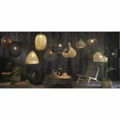 Maisons Du Monde Suspensions Suspension En Chanvre Tressé -Luminaires Soldes 2022 suspension en chanvre tresse 1000 2 3 138501 13