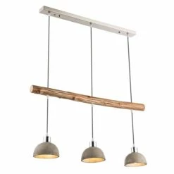 Globo Suspensions Suspension En Concrete Gris