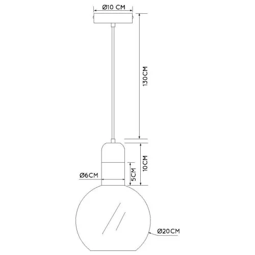 Lucide Suspensions Suspension En Glass Fume 6 Lucide Suspensions Suspension En Glass Fume â Image 4