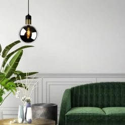 Lucide Suspensions Suspension En Glass Fume 12 Lucide Suspensions Suspension En Glass Fume -Luminaires Soldes 2022 suspension en glass fume 4