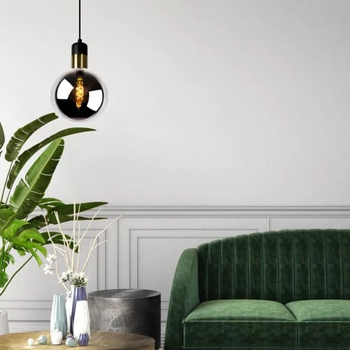 Lucide Suspensions Suspension En Glass Fume 7 Lucide Suspensions Suspension En Glass Fume â Image 5