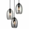 Keria Suspensions Suspension En Glass Noir -Luminaires Soldes 2022 suspension en glass noir 10