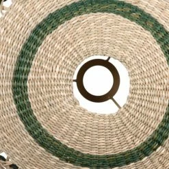 Maisons Du Monde Suspensions Suspension En Jonc De Mer Beige Et Vert D41 -Luminaires Soldes 2022 suspension en jonc de mer beige et vert d41 1000 6 20 227160 2