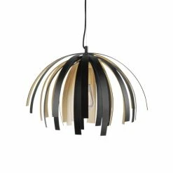Present Time Suspensions Suspension En Lamelles De Bois H35cm -Luminaires Soldes 2022 suspension en lamelles de bois h35cm 3