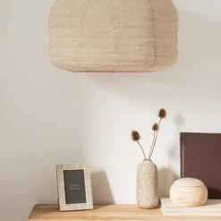 Maisons Du Monde Suspensions Suspension En Lin Beige -Luminaires Soldes 2022 suspension en lin beige 1000 9 28 224052 2