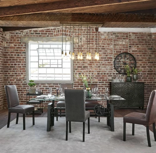 Maisons Du Monde Suspensions Suspension En Manguier Et Métal Coloris Laiton 4 Maisons Du Monde Suspensions Suspension En Manguier Et Métal Coloris Laiton – Image 2