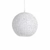 Lussiol Lighting Suspensions Suspension En Métal Blanc D. 30 Cm -Luminaires Soldes 2022 suspension en metal blanc d 30 cm