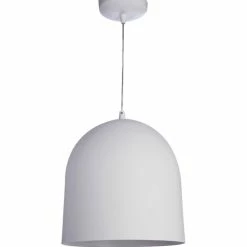 Lussiol Lighting Suspensions Suspension En Métal Blanc D. 30 Cm -Luminaires Soldes 2022 suspension en metal blanc d 30 cm 7