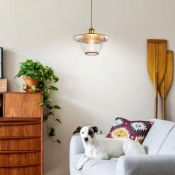 Globo Suspensions Suspension En Métal Bronze -Luminaires Soldes 2022 suspension en metal bronze 1