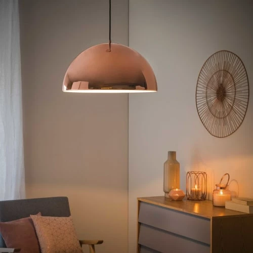 Maisons Du Monde Suspensions Suspension En Métal Cuivré D50 4 Maisons Du Monde Suspensions Suspension En Métal Cuivré D50 – Image 2