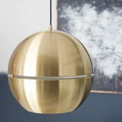 Zuiver Suspensions Suspension En Métal Doré -Luminaires Soldes 2022 suspension en metal dore 11