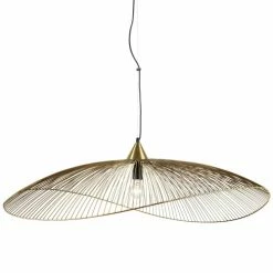 Keria Suspensions Suspension En Métal Dore -Luminaires Soldes 2022 suspension en metal dore 2