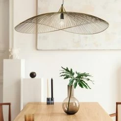 Keria Suspensions Suspension En Métal Dore -Luminaires Soldes 2022 suspension en metal dore 3