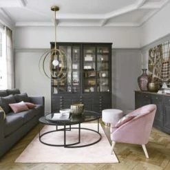 Maisons Du Monde Suspensions Suspension En Métal Doré Et Globe En Verre Sablé -Luminaires Soldes 2022 suspension en metal dore et globe en verre sable 1000 14 22 190754 4