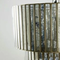 Maisons Du Monde Suspensions Suspension En Métal Et Facettes Miroitées -Luminaires Soldes 2022 suspension en metal et facettes miroitees 1000 5 33 189453 3