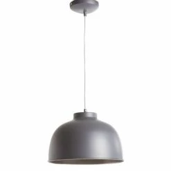 Lussiol Lighting Suspensions Suspension En Métal Gris D. 31 Cm -Luminaires Soldes 2022 suspension en metal gris d 31 cm 2