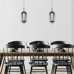 Globo Suspensions Suspension En Métal Noir -Luminaires Soldes 2022 suspension en metal noir 14