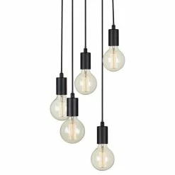 Markslöjd Suspensions Suspension En Métal Noir -Luminaires Soldes 2022 suspension en metal noir 3