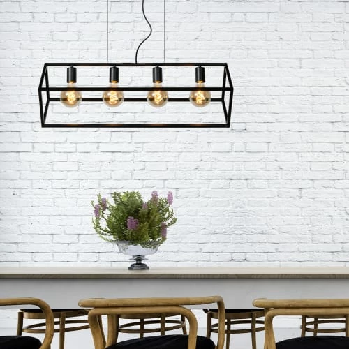 Lucide Suspensions Suspension En Métal Noir 4 Lucide Suspensions Suspension En Métal Noir – Image 2