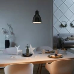 Eglo Suspensions Suspension En Métal Noir -Luminaires Soldes 2022 suspension en metal noir 52