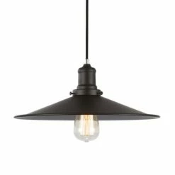 Lussiol Lighting Suspensions Suspension En Métal Noir D. 30 Cm
