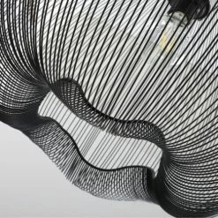 Lussiol Lighting Suspensions Suspension En Métal Noir D. 45 Cm -Luminaires Soldes 2022 suspension en metal noir d 45 cm 2