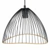 Maisons Du Monde Suspensions Suspension En Métal Noir Et Papier Marron -Luminaires Soldes 2022 suspension en metal noir et papier marron 1000 6 16 222400 1