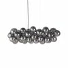 Maisons Du Monde Suspensions Suspension En Métal Noir Mat Et Globes En Verre Fumé D80 -Luminaires Soldes 2022 suspension en metal noir mat et globes en verre fume d80 1000 1 2 226322 1