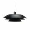 Dyberg Larsen Suspensions Suspension En Métal Noir Mat, H 13 Cm D 45 Cm -Luminaires Soldes 2022 suspension en metal noir mat h 13 cm d 45 cm