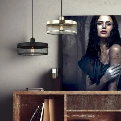 Lussiol Lighting Suspensions Suspension En Métal Or D. 36 Cm -Luminaires Soldes 2022 suspension en metal or d 36 cm 2