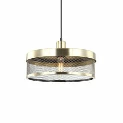 Lussiol Lighting Suspensions Suspension En Métal Or D. 36 Cm