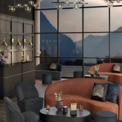 Maisons Du Monde Suspensions Suspension En Métal Recyclé Noir Et Doré 9 Globes En Verre -Luminaires Soldes 2022 suspension en metal recycle noir et dore 9 globes en verre 1000 9 28 221264 2